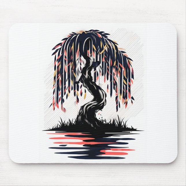 Tapis De Souris Feu Pleureur (Devant)