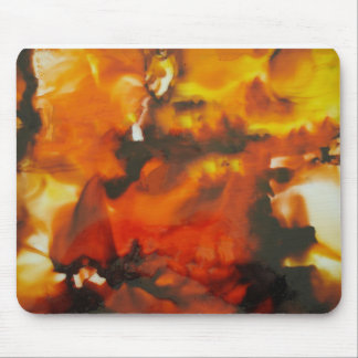 Tapis De Souris Feu sur verre