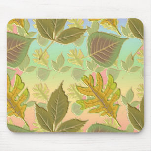 Tapis De Souris Feuille d'arc-en-ciel