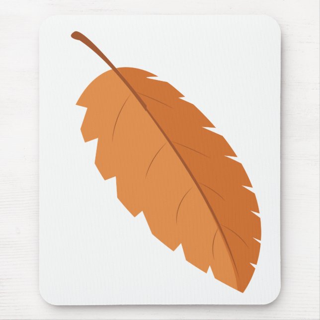 Tapis De Souris Feuille d'automne (Devant)