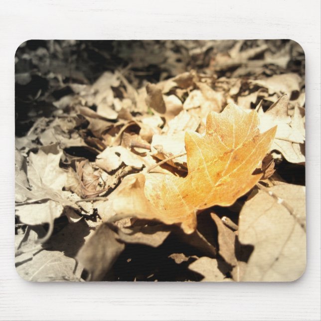 Tapis De Souris Feuille d'automne (Devant)