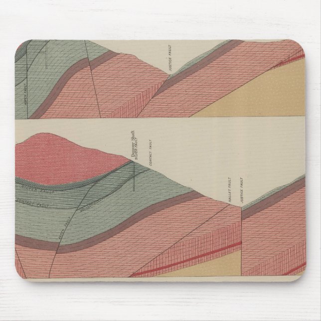 Tapis De Souris Feuille de district minier de Tourtelotte Park (Devant)