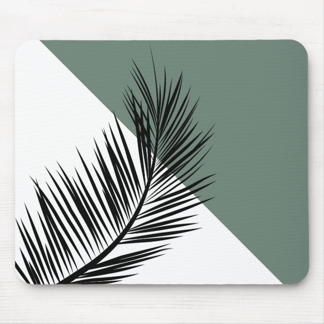 Tapis De Souris Feuille de palme (Devant)