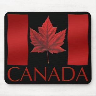 Tapis De Souris Feuille d'érable de Mousepad Canada de drapeau du
