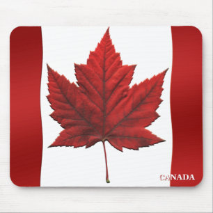 Tapis De Souris Feuille d'érable de Mousepad Canada de drapeau du