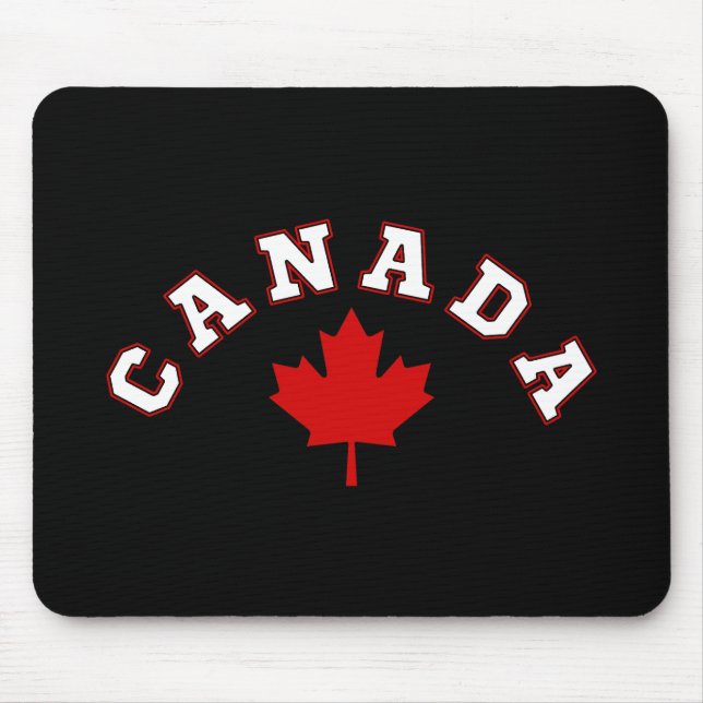 Tapis De Souris Feuille d'érable du Canada (Devant)