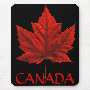 Tapis De Souris Feuille d'érable rouge du Canada Mousepad Canada