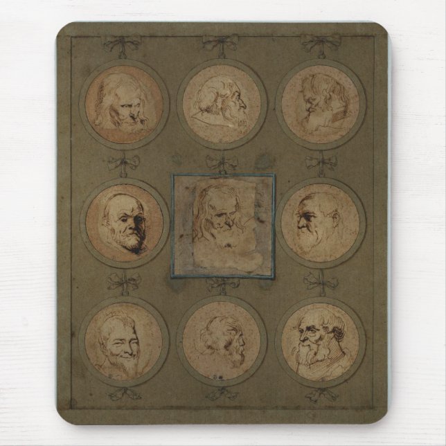 Tapis De Souris Feuille D'Études (Devant)