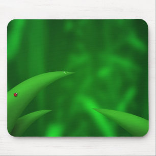 Tapis De Souris Feuille vert dans la jungle