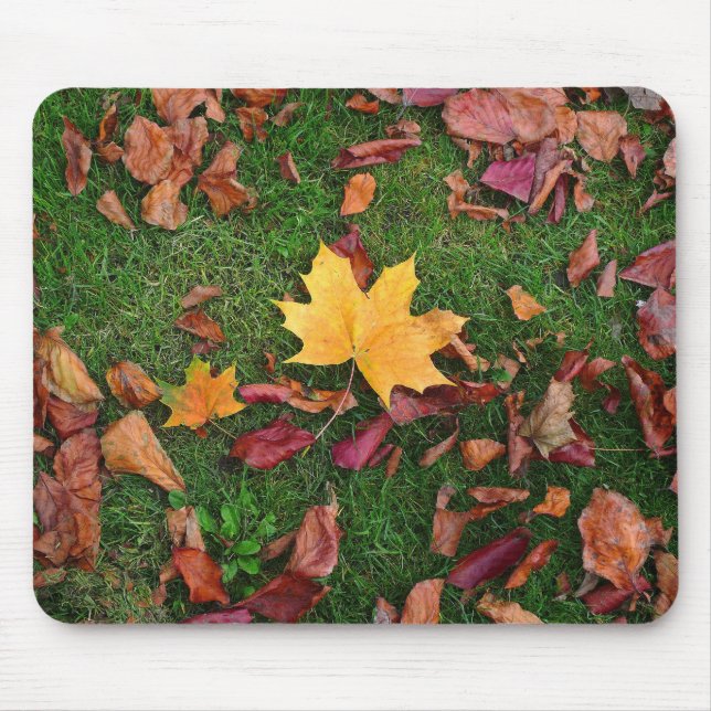 Tapis De Souris Feuilles d'automne (Devant)