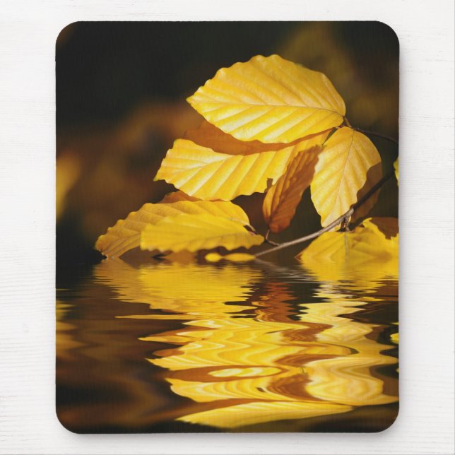 Tapis De Souris feuilles d'automne (Devant)
