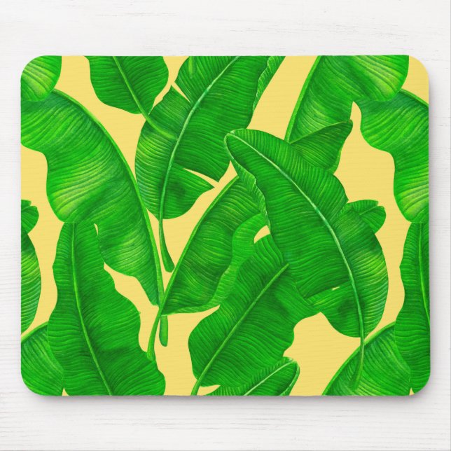 Tapis De Souris Feuilles de bananes (Devant)