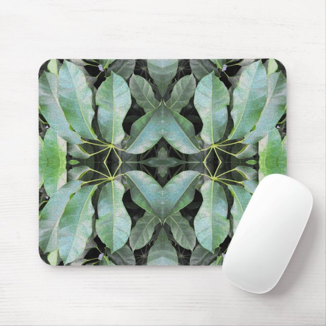 Tapis De Souris Feuilles de jardin (Avec souris)