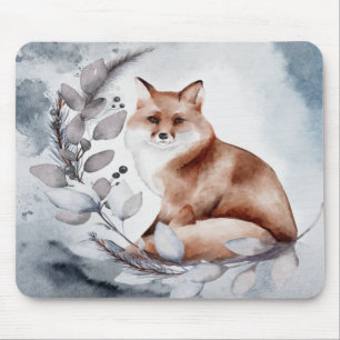 Tapis De Souris feuilles de renard et d'arbre