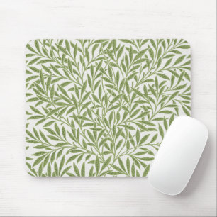 Tapis De Souris Feuilles de saule victoriennes vintage par William