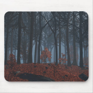 Tapis De Souris Feuilles d'hiver Mousepad