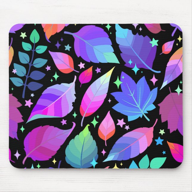Tapis de souris "Feuilles qui tombent" (Devant)