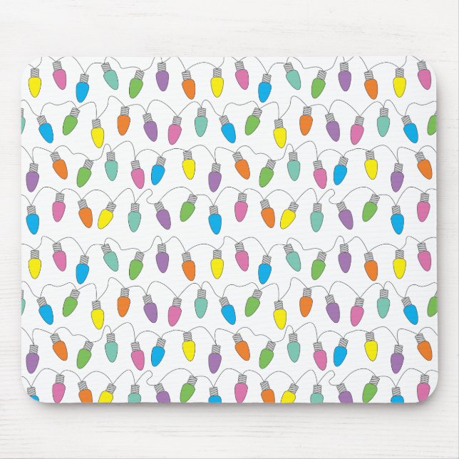 Tapis De Souris Feux de Noël (Devant)