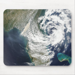 Tapis De Souris Feux et fumée en Géorgie et en Floride