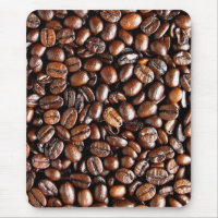 Fèves de café grillées foncées