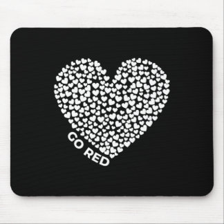 Tapis De Souris Février Mois de la santé cardiovasculaire Amérique