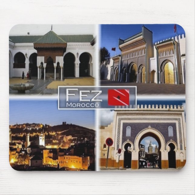Tapis De Souris FEZ Maroc - Mousepad (Devant)