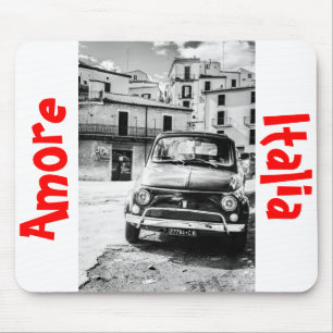 Tapis De Souris Fiat 500, cinquecento en Italie, cadeau classique