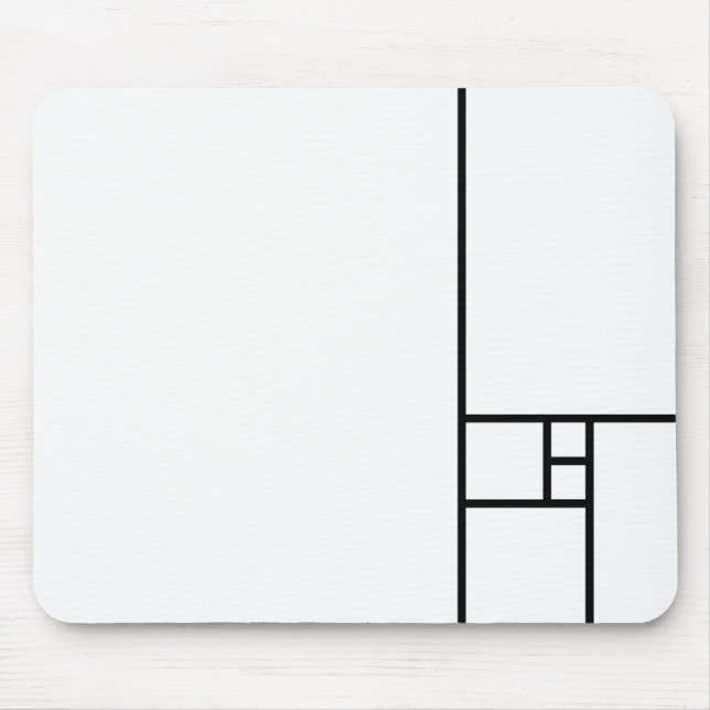 Tapis De Souris Fibonacci Mousepad (Devant)