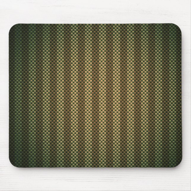 Tapis De Souris Fibre de carbone rayée neutre (Devant)