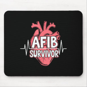 Tapis De Souris Fibrillation auriculaire médicale maladie cardiaqu