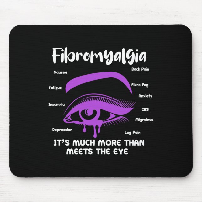 Tapis De Souris Fibromyalgie C'est bien plus que de rencontrer le  (Devant)