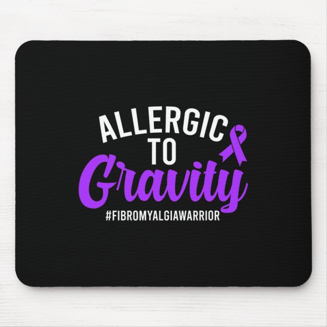 Tapis De Souris Fibromyalgie Guerrier Fibromyalgie Sensibilisation (Devant)