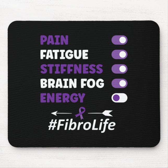 Tapis De Souris Fibromyalgie Sensibilisation à la fibromyalgie (Devant)