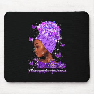 Tapis De Souris Fibromyalgie Sensibilisation Femme Flower Love Fig