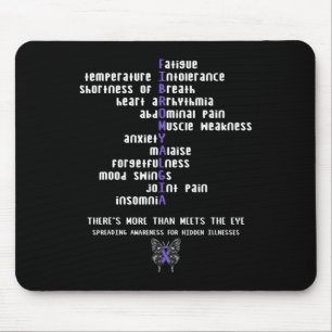 Tapis De Souris Fibromyalgie Sensibilisation Maladie chronique Cad