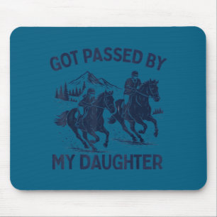 Tapis De Souris Fiché par ma fille Équitation Papa Équestre