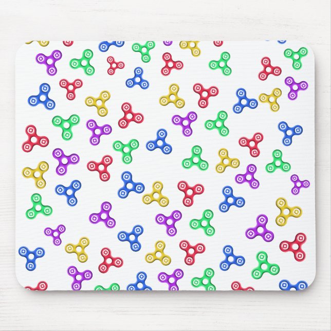Tapis De Souris Fidget Spinners (Devant)