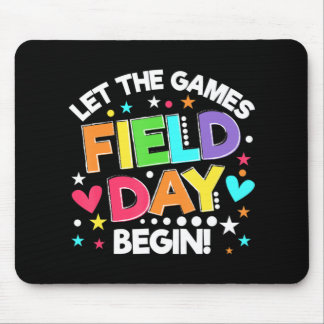 Tapis De Souris Field Day Laisser Les Jeux Commencer Les Enfants G