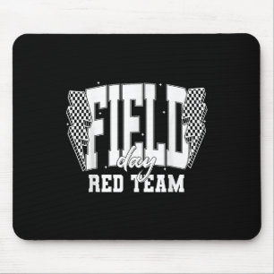 Tapis De Souris Field Day Red Team Couleur War Camp Équipe Jeu Com