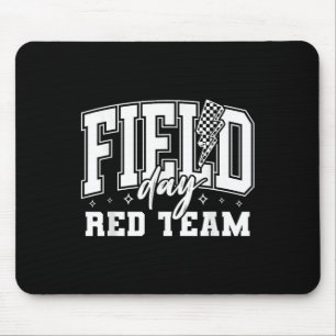 Tapis De Souris Field Day Red Team Couleur War Camp Équipe Jeu Com