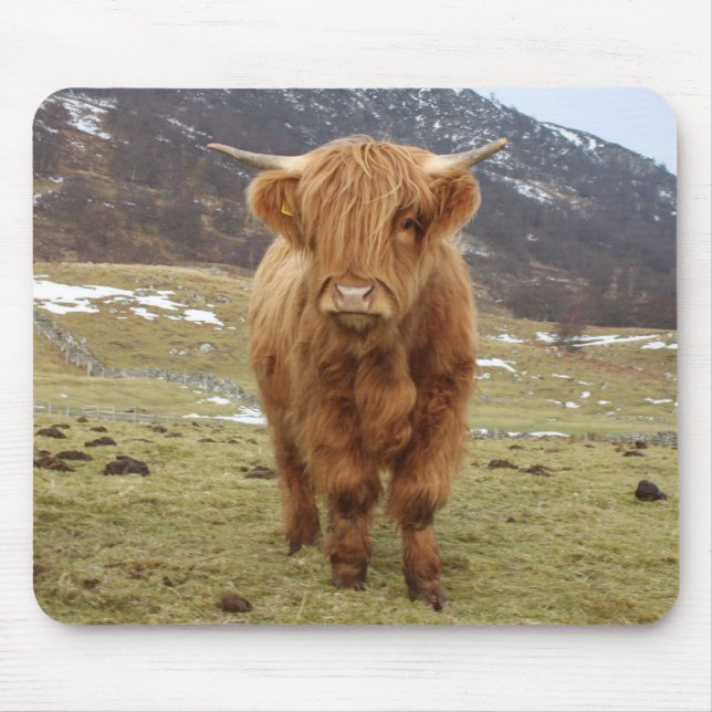 Tapis De Souris Fier d'être écossais ! (Devant)