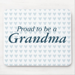 Tapis De Souris Fier d'être une grand-maman !