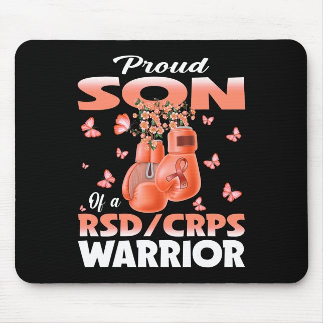 Tapis De Souris Fier Fils D'Un Rsd Crps Boxe De Sensibilisation De (Devant)