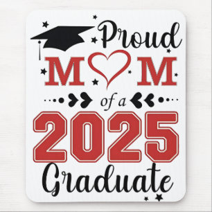 Tapis De Souris Fier Maman de 2025 Graduate Graduation Mother Day