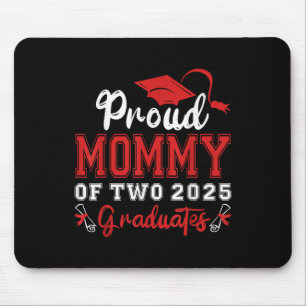 Tapis De Souris Fier Maman De Deux 2025 Diplômés Mère Cl De 202