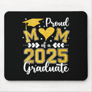 Tapis De Souris Fier Maman D'Un Graduate Maman 2025 Graduation 202