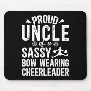 Tapis De Souris Fier oncle d'une meneuse de claque Oncle Cheer Onc