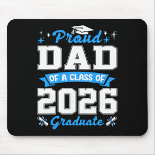 Tapis De Souris Fier papa d'un diplômé de la promotion 2026 T-shir