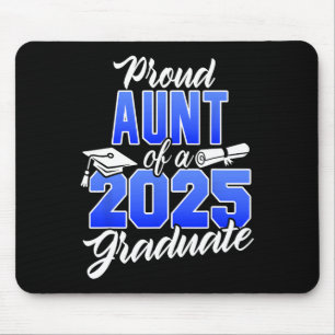 Tapis De Souris Fier Tante D'Un Diplômé 2025 Cl De 2025 Graduatio