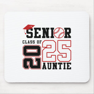 Tapis De Souris Fier Tante D'Un Diplôme Bysebyll Senior 2025
